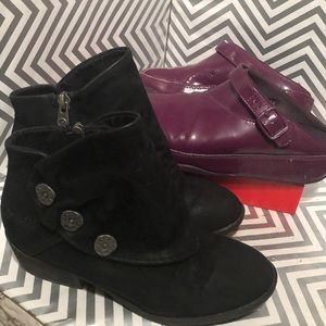 Blowfish FitFlop Girls Shoes size 2 Boots/Mules